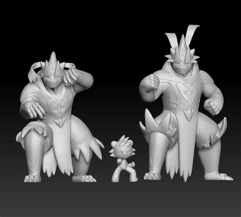 STL file Pokemon Kubfu Urshifu・3D printing template to download・Cults