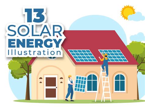 13 Solar Energy Installation Illustration By Denayuneep EpicPxls