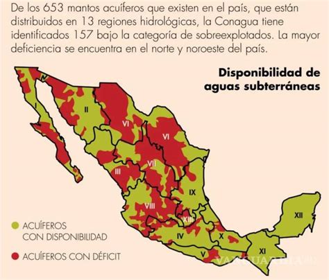 Uno De Cada Cuatro Mantos Acuíferos En México Están Sobreexplotados