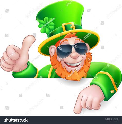 Leprechaun St Patricks Day Cartoon Character Stock Vector Royalty Free