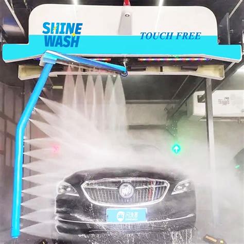 Shinewash Single Arm Touchless Car Wash Machine With Drying System