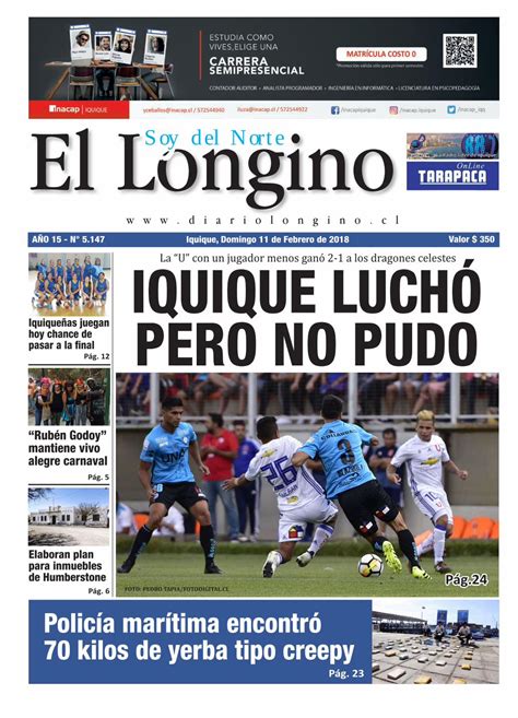 PDF El Longino Soy Del Norte Diariolongino Cldiariolongino Cl Wp