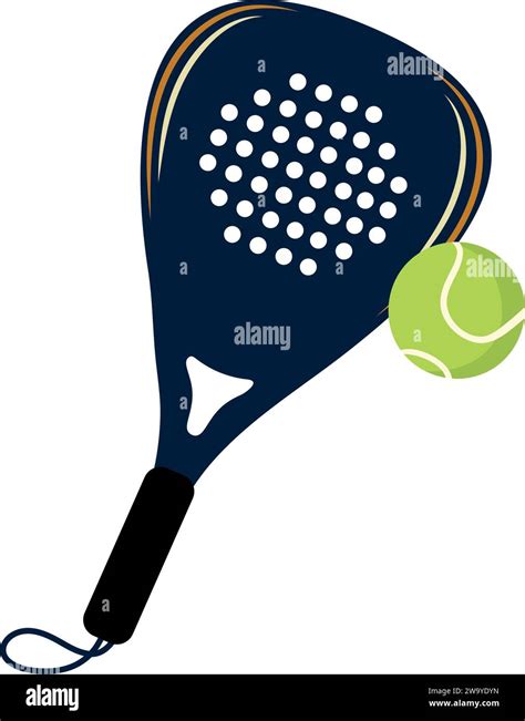 Padel Tennis Game Stock Vector Images Alamy