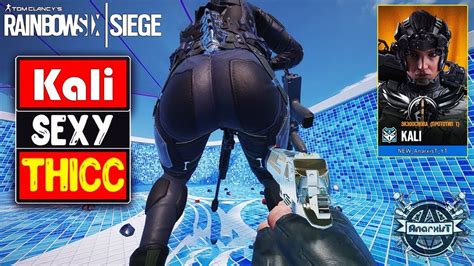 Kali Elite Big Thicc Rule 34 R6rainbow Six Siege 4k Youtube