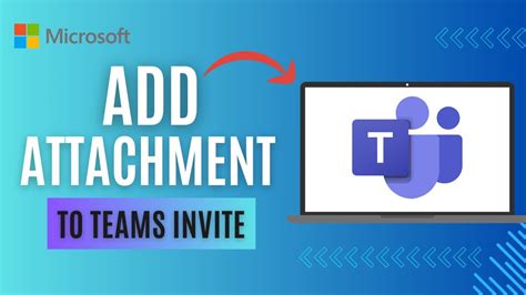 How To Add File To Teams Meeting Invite In Easy Youtube