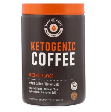 Rapid Fire Ketogenic Fair Trade Coffee Instant Mix 225g