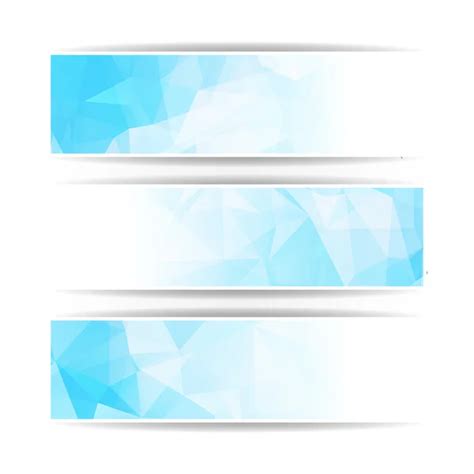 Blue Banners Set Vector Image By Sommersby Vector Stock