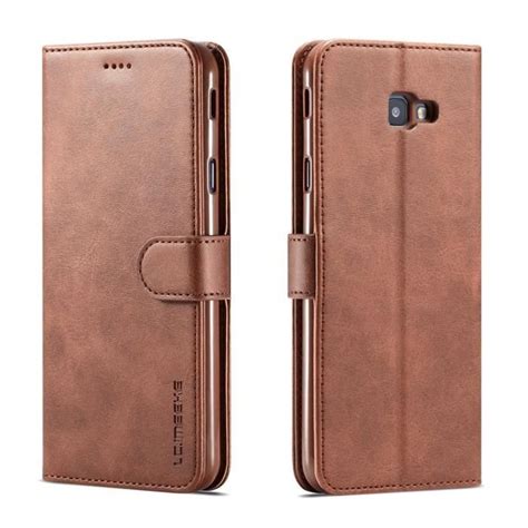 Galaxy J Tui Premium Pu Housse En Cuir Portefeuille De Protection