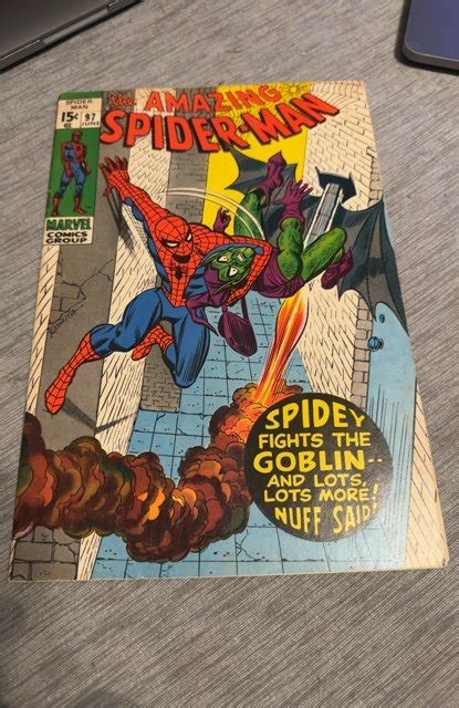 The Amazing Spider Man 97 1971 Drug Issue Not Cac Certified Comic Books Bronze Age