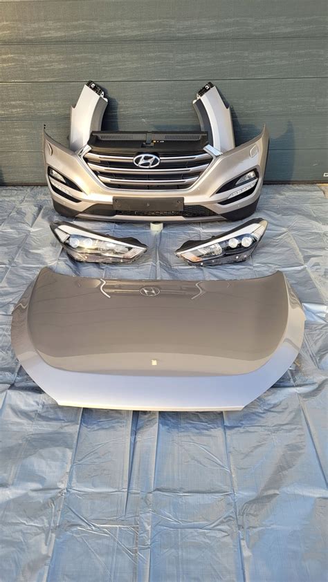 Hyundai Tucson Iii Lampy Full Led Prz D Maska Zderzak B Otnik