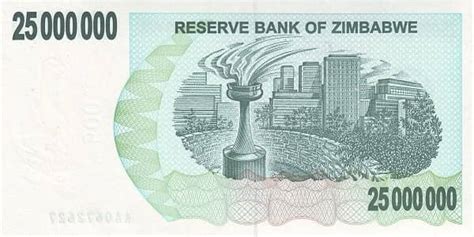 Billete 25000000 Dollars Zimbabue Foronum