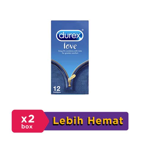 Kondom Durex Love 2 Box 12 Piecesbox Hemat Borongan Kegunaan