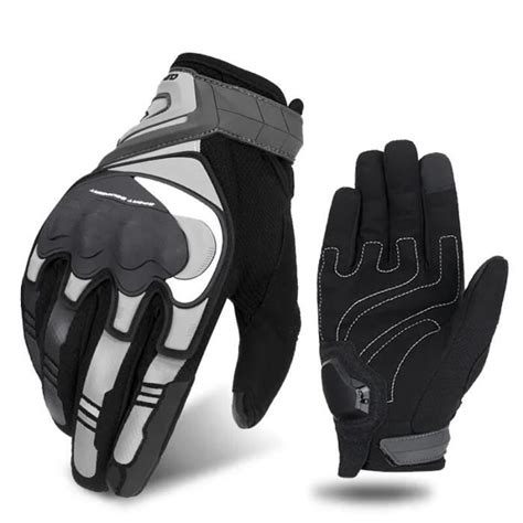 Gants De Moto Respirants Pour Hommes Protection Compl Te Des Doigts