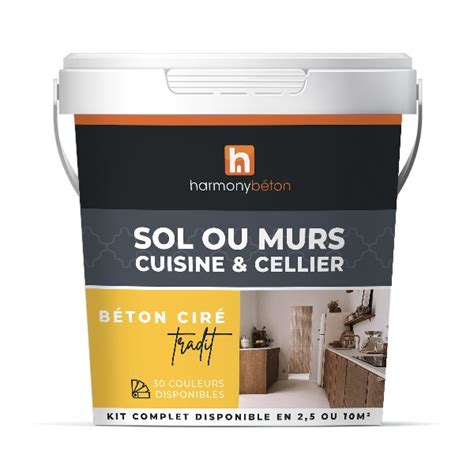 Kit B Ton Cir Pour Sol Ou Murs De Cuisine Cellier