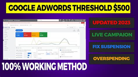 Google Ads Threshold Method Latest April Update Live