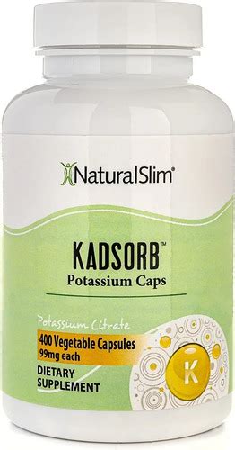 Kadsorb Citrato De Potasio Naturalslim Capsulas Env O Gratis