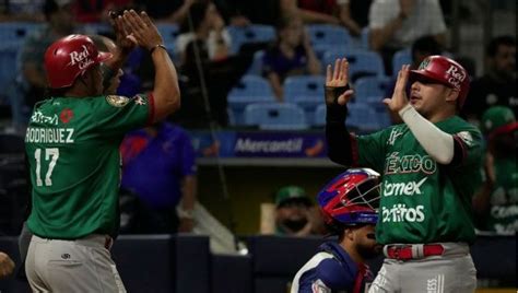 México blanqueó a Venezuela y ocupa el primer lugar en la Serie del