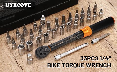 Uyecove Inch Drive Click Torque Wrench Set Pcs Bike Torque