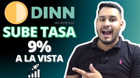 DINN SUBE TASA en su cuenta de débito y ya puedes aumentar el límite