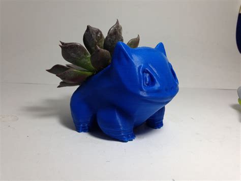 Bulbasaur Succulent Planter W Free File With Pictures Instructables