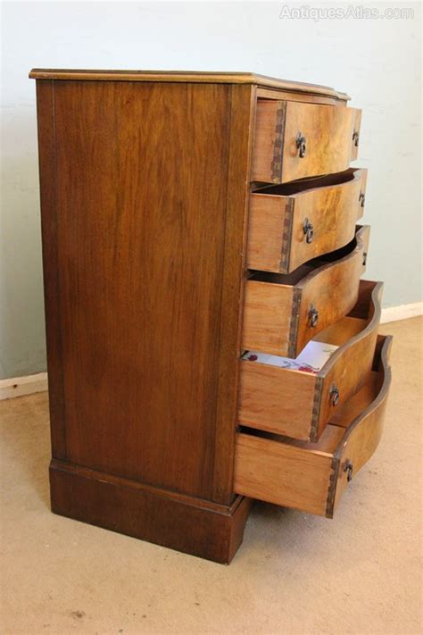 Burr Walnut Chest Of Drawers Antiques Atlas