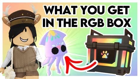 NEW RGB BOX ITEMS Showcase Adopt Me Task Board Update YouTube