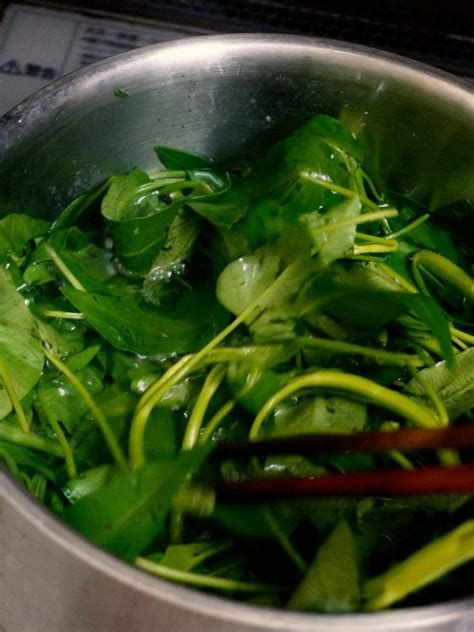 Vietnamese Morning Glory Stir Fry With Garlic Veggie Anh