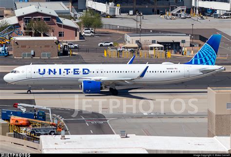 N44501 Airbus A321 271nx United Airlines Blake Cannell Jetphotos