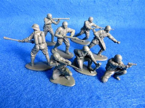 Mars #32019 WWII Japanese Paratroopers 15 figures in 8 poses (54mm) in ...