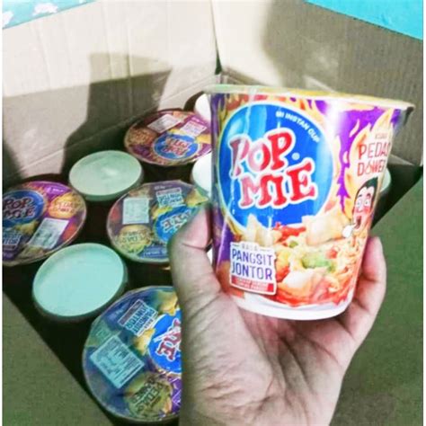 Jual POP MIE Rasa PANGSIT JONTOR KUAH PEDAS DOWER 75g BESAR Mie