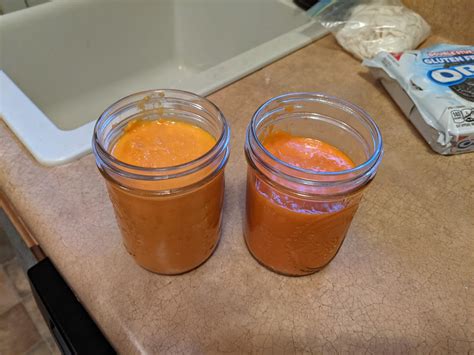 Finished My First Two Homemade Fermented Sauces Today They Are Definitely Spicy R Hotsauce