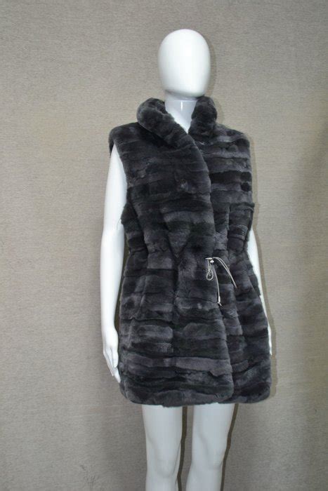 Artisan Furrier Rex Chinchilla Gilet Fabriqué en Catawiki