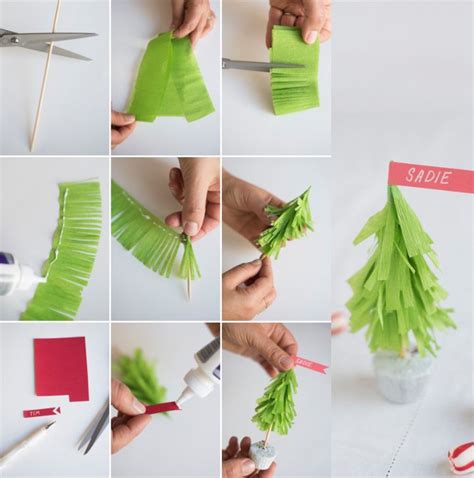 Tannenbaum Aus Papier Basteln Diy Anleitungen Christmas