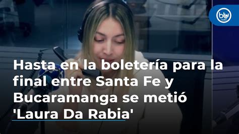 Hasta En La Boleter A Para La Final Entre Santa Fe Y Bucaramanga Se