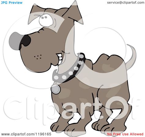 Cartoon of a Happy Dog Grinning - Royalty Free Vector Clipart by djart ...