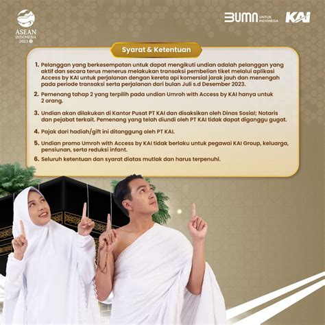 KAI Hadirkan Program Umroh Gratis Tahap 2 Ini Syaratnya Super