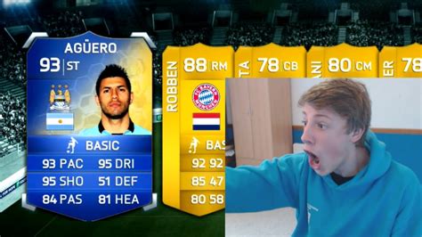 TOTS AGUERO IN A PACK LIVE FIFA 14 YouTube