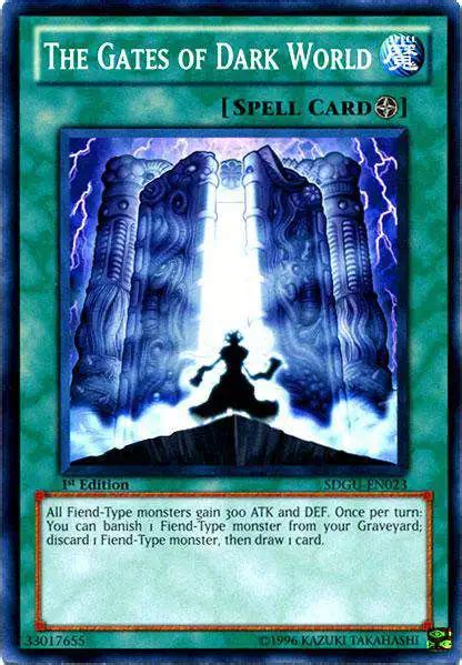 Yugioh Yugioh 5ds Structure Deck Gates Of The Underworld Single Card