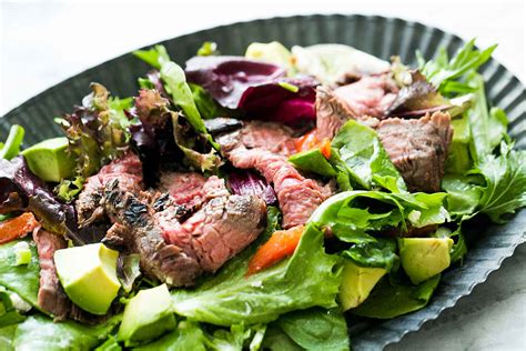 Steak Salad Recipe SimplyRecipes