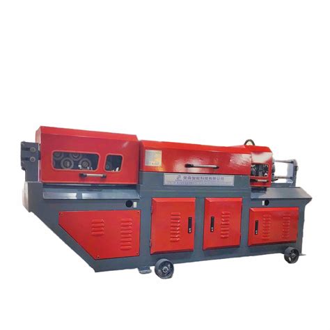 Automatic Steel Bar Straightening And Cutting Machine High Quality