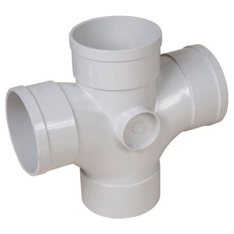 PVC DWV Double Junction Materials Fittings And Components DWV PVC