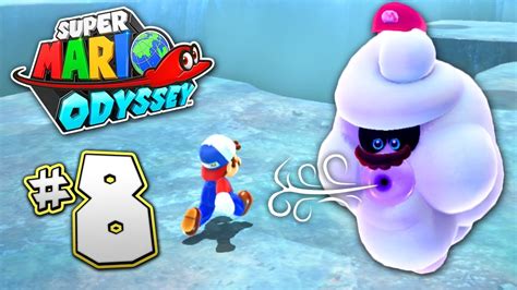 SUPER MARIO ODYSSEY Part 8 SNOW KINGDOM AWESOME MINI GAME YouTube