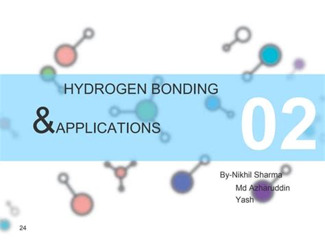 Chemistry hydrogen bonding | PPT