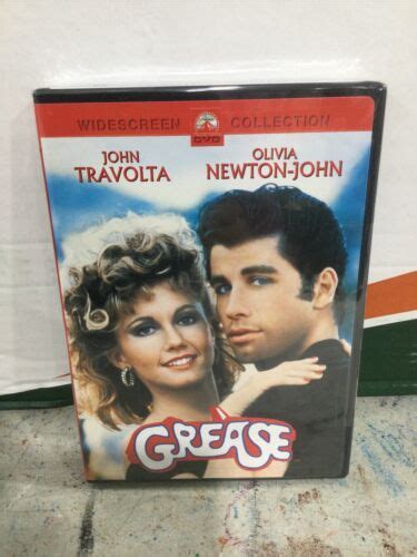 Grease Dvd 2002 Widescreen John Travolta Olivia Newton John New