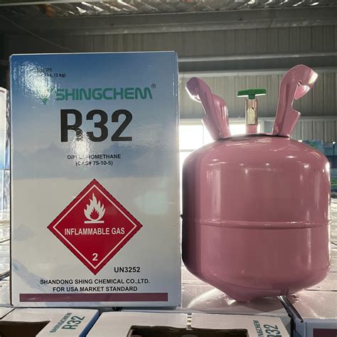 Shingchem Refrigerant Gas R32 High Purity From China Supplier 9 5kg R32