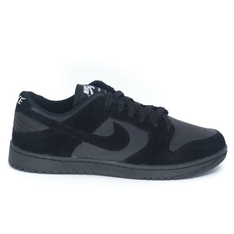 Tênis Nike Sb Dunk Preto Camurça Estilo Gringo