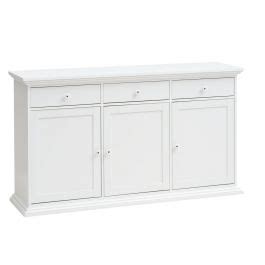 Buy Sideboard FREDENSBORG 3 doors white Online From JYSK Kuwait