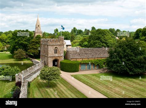 The Gate House At Broughton Castle Home Of Lord And Lady Saye And Sele