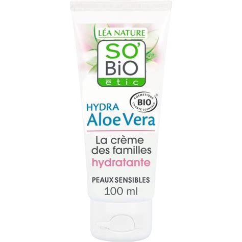 So Bio Etic Cr Me Hydra Aloe Vera Monoprix Fr