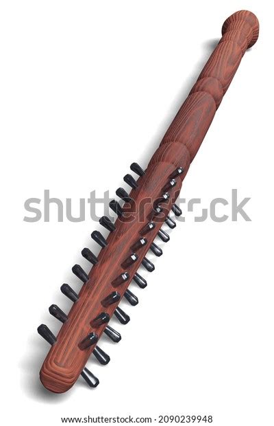 Kanabo Traditional Japanese Samurai Weapon On Stock Illustration 2090239948 | Shutterstock